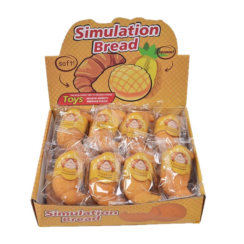 Croissant Squishy Squeeze Toy Fidget Toy