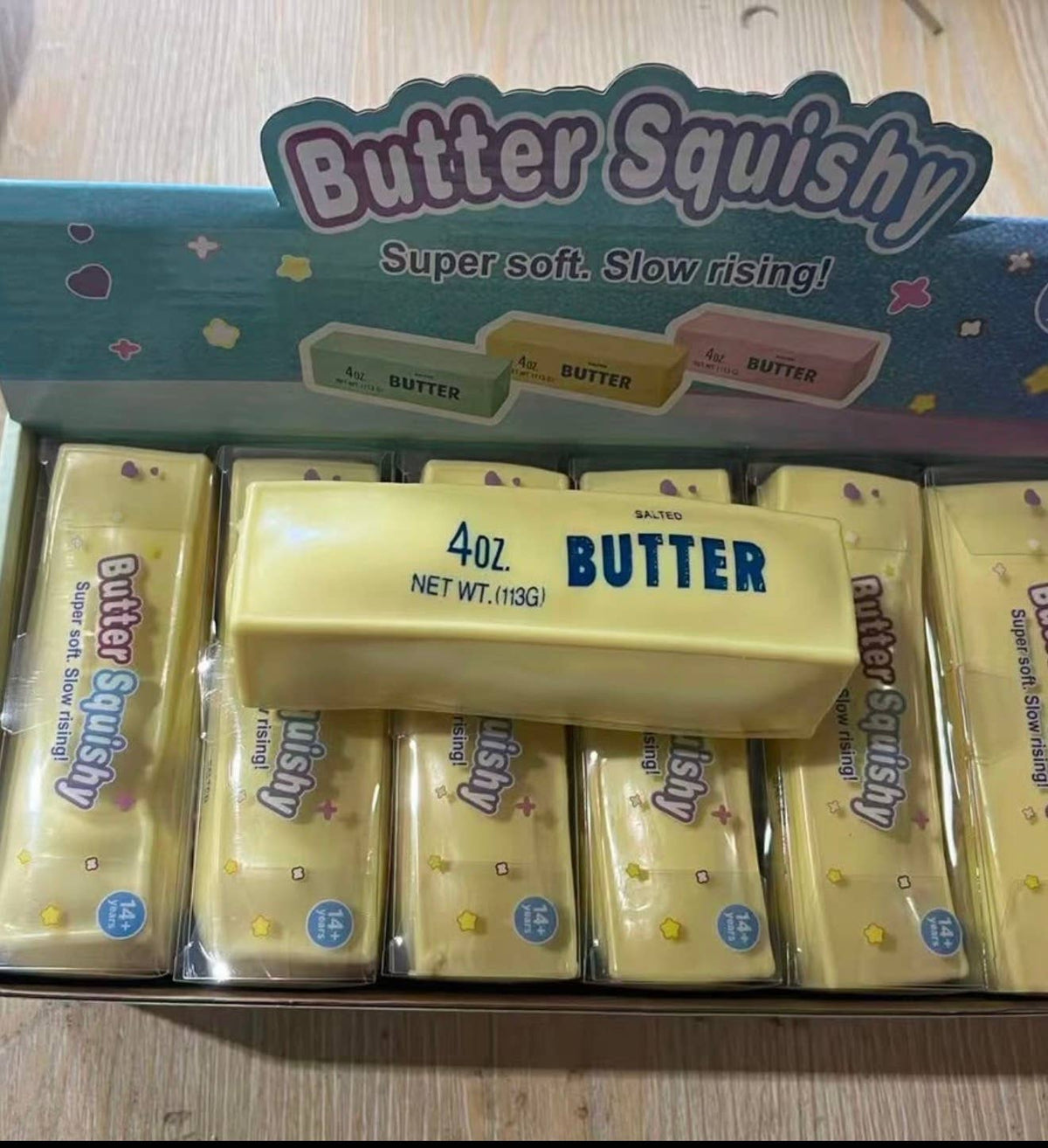 Crispy Butter Bar Slow-Rising Squishy