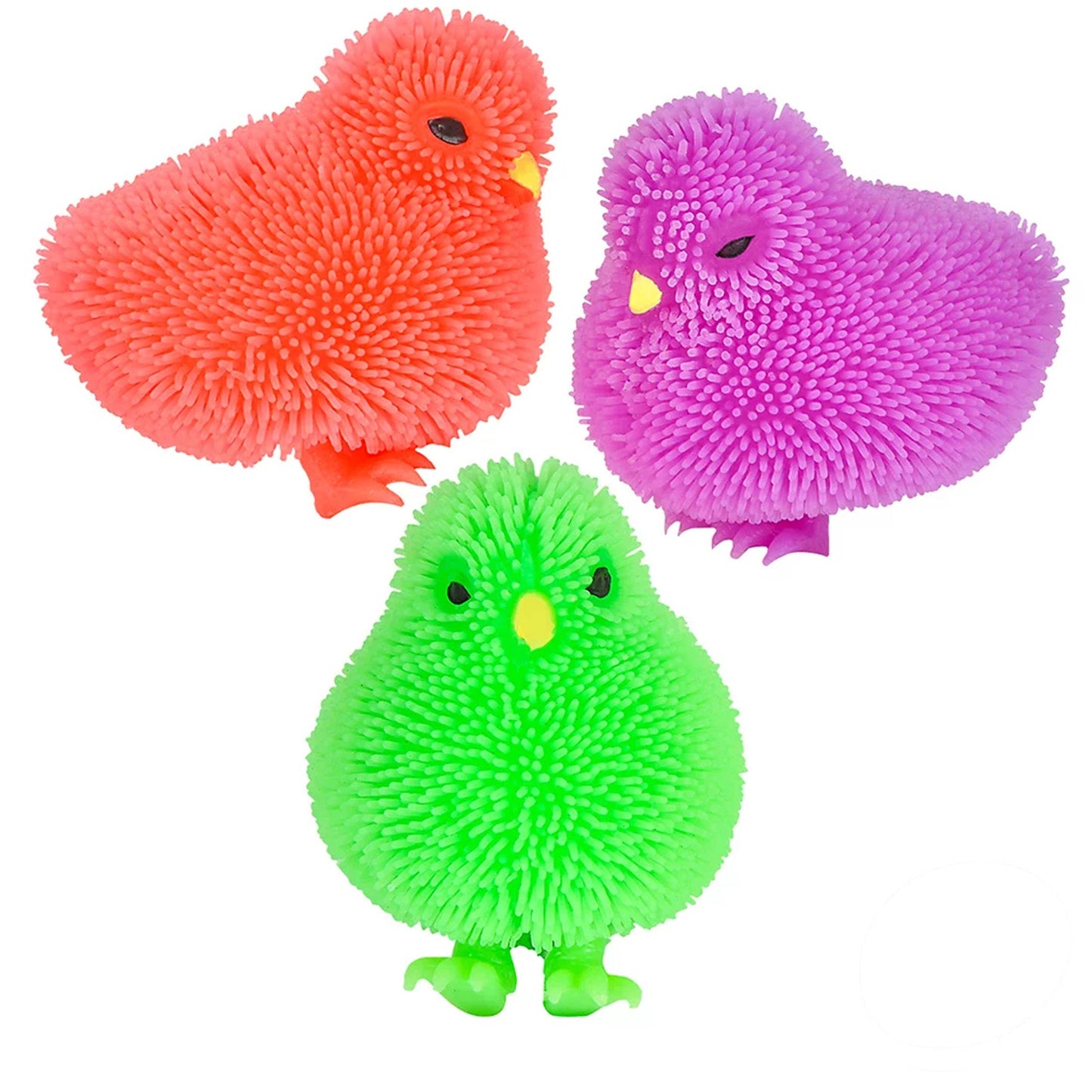 Squeeze Chicken Puffer Toy - Back to School - in bulk