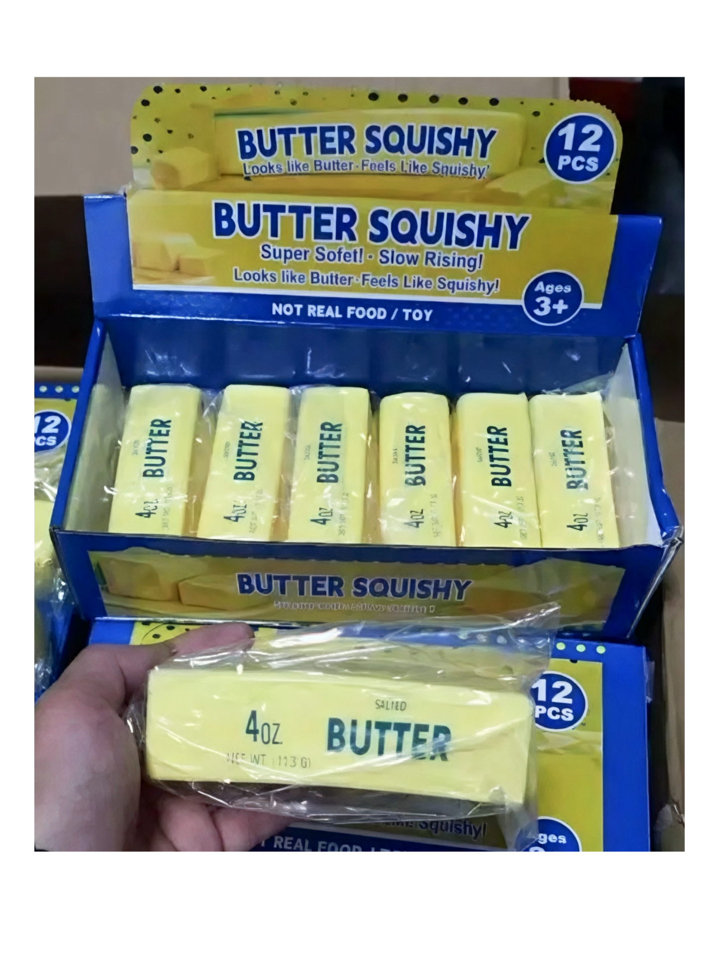 The Viral Butter Squishy - Retail Packaging