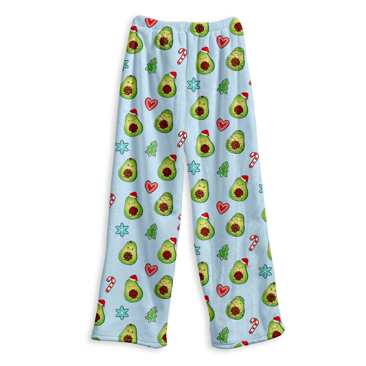 AVOCADO XMAS FUZZY LOUNGE PANTS