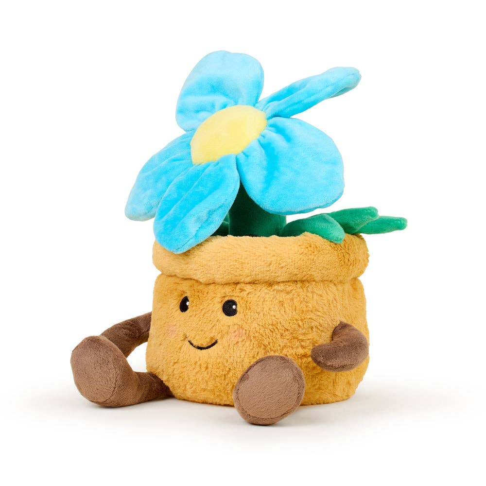Blue Flower Pot Warmies