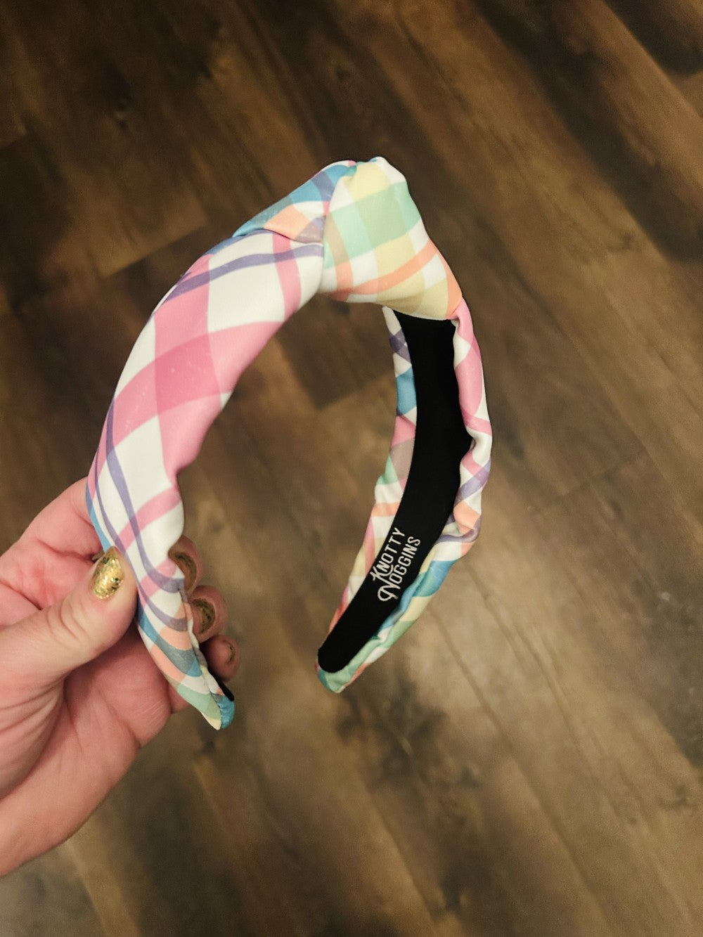 Spring Plaid Headband|3647