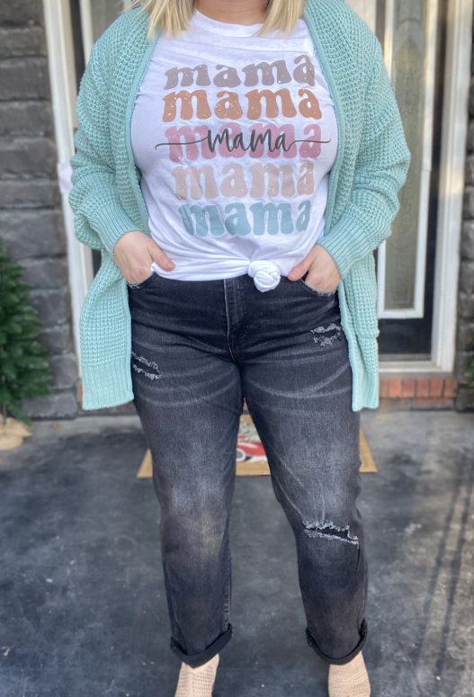 Black Distressed Risen Boyfriend Jeans|6799