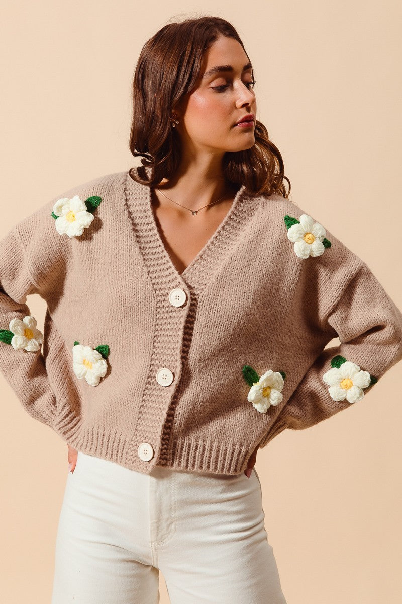 Flower Cardigan|5575