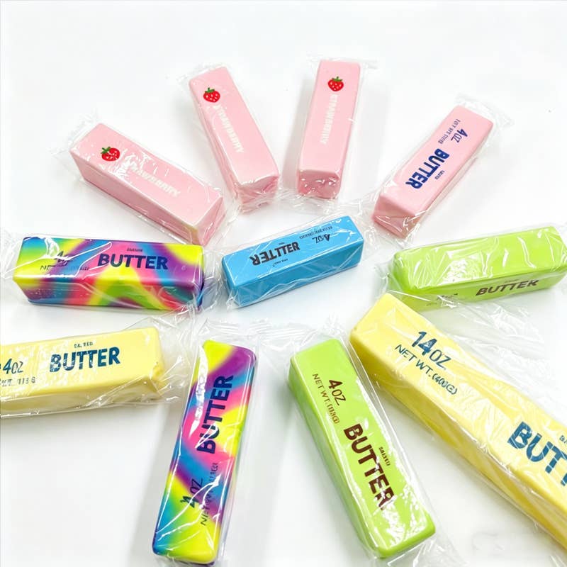 Squeeze Butter Shape Fidget Toy Squishy Toy