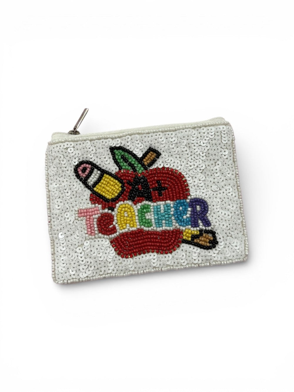 Beaded Coin Bag-A+ Teacher|8741