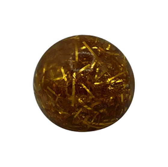 Glitter Squishy Ball 12 CT Counter Display