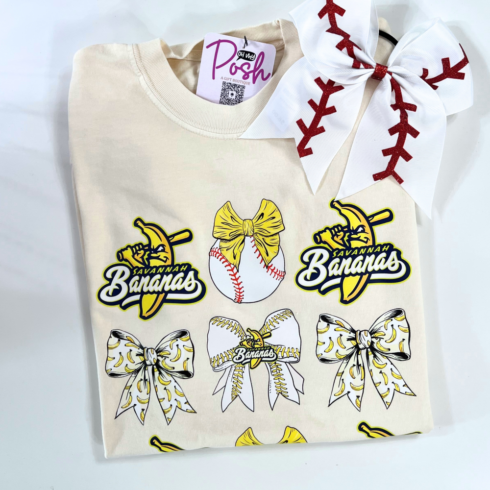 Savannah Bananas Ivory Tee|5933