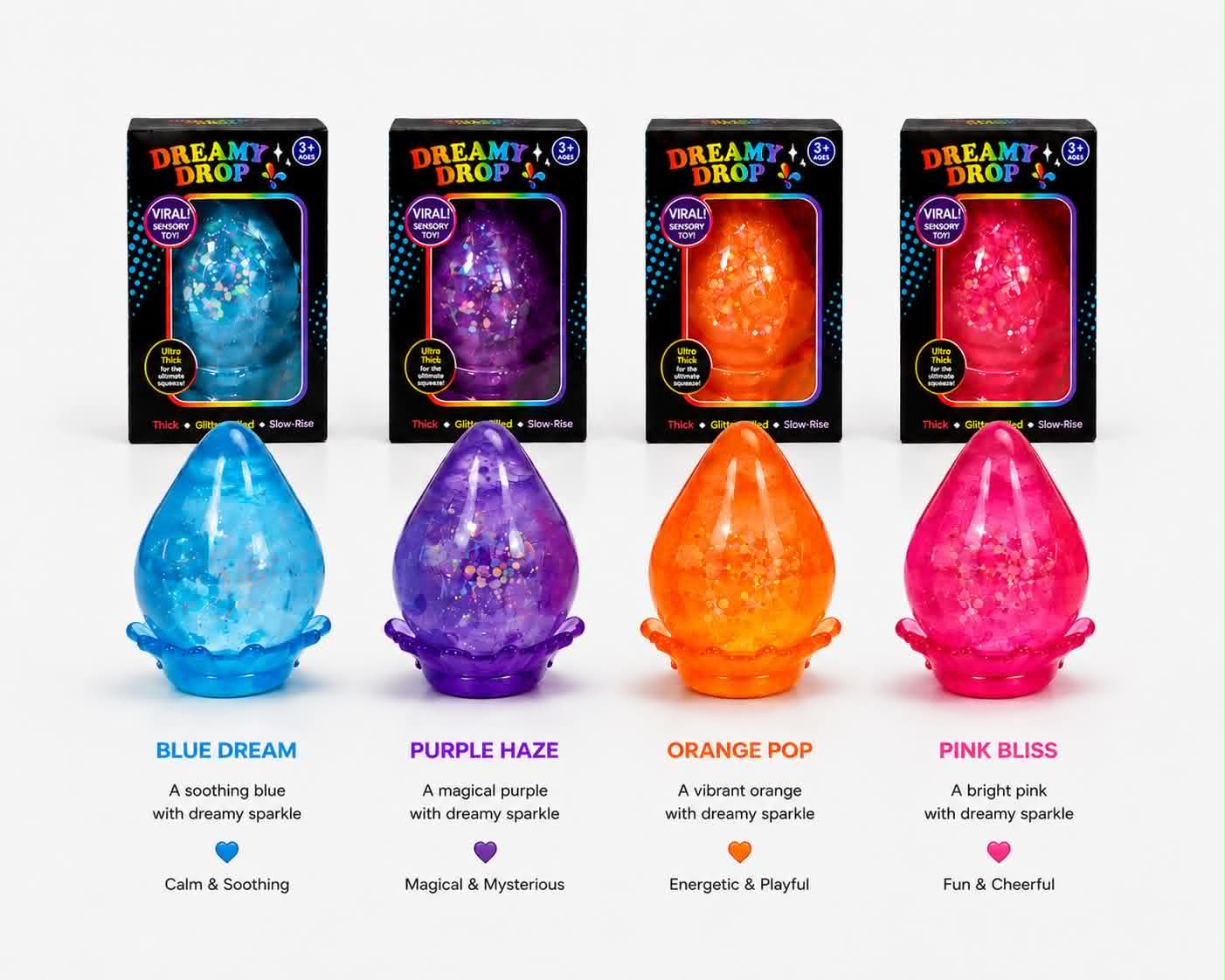 Dreamy Drop Squishy Viral Sensory Toy - Blue Dream ETA JUL 9