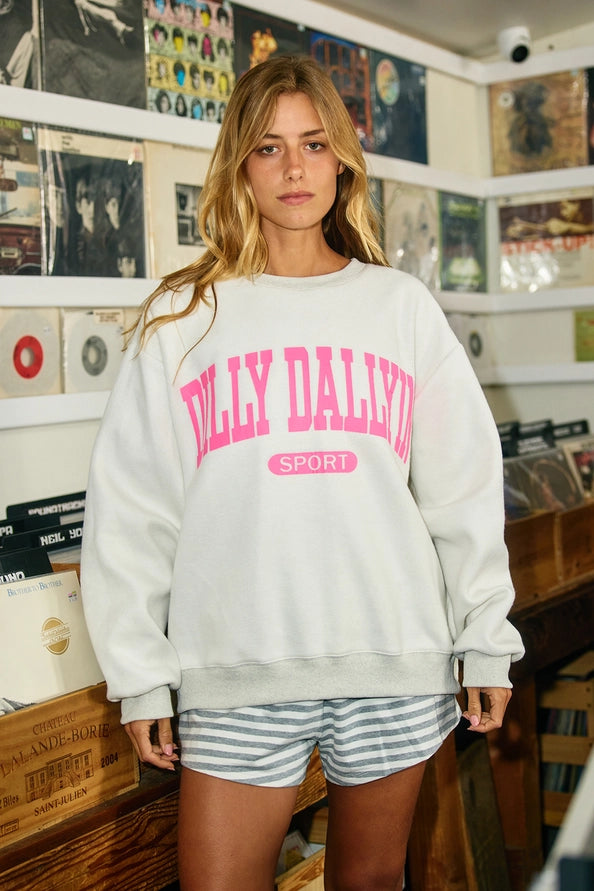 Dilly Dally Reversible Sweatshirt
