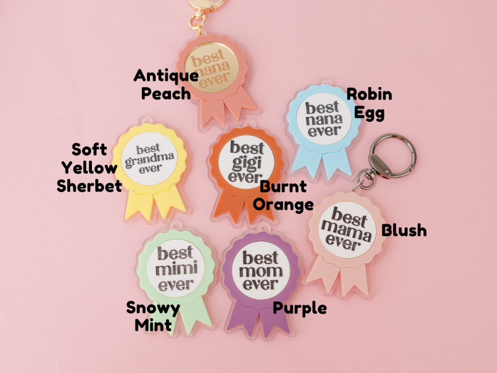 Personalized Best Mom keychain|6031
