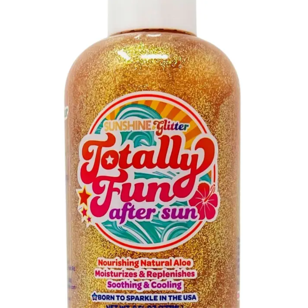 Totally Fun After Sun Glitter Aloe Body Gel 6 oz|6336