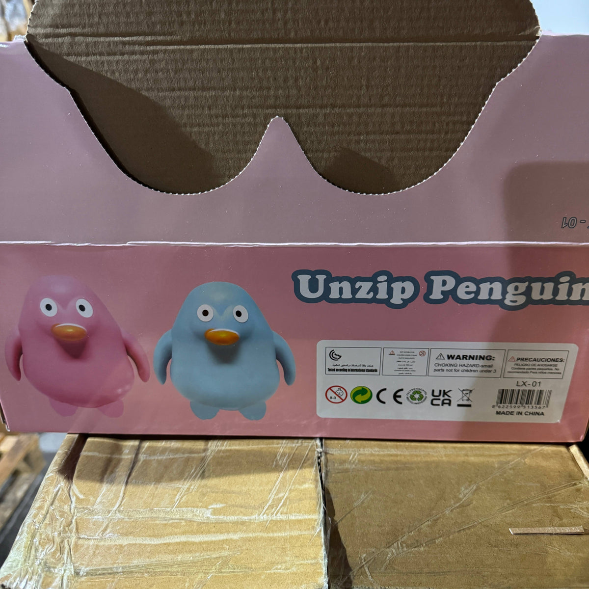 JUMBO Penguin Squishy 6/pk | A222