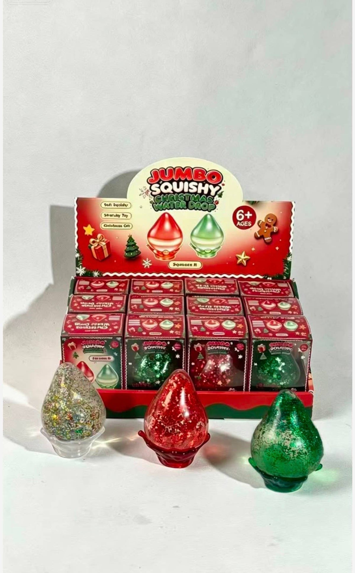 Christmas Light Squishy -With Retail Box -Maltose