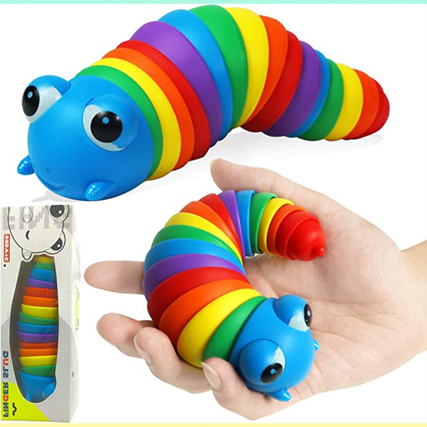 Caterpillar Stress Relief Toy - Back to School - in bulk