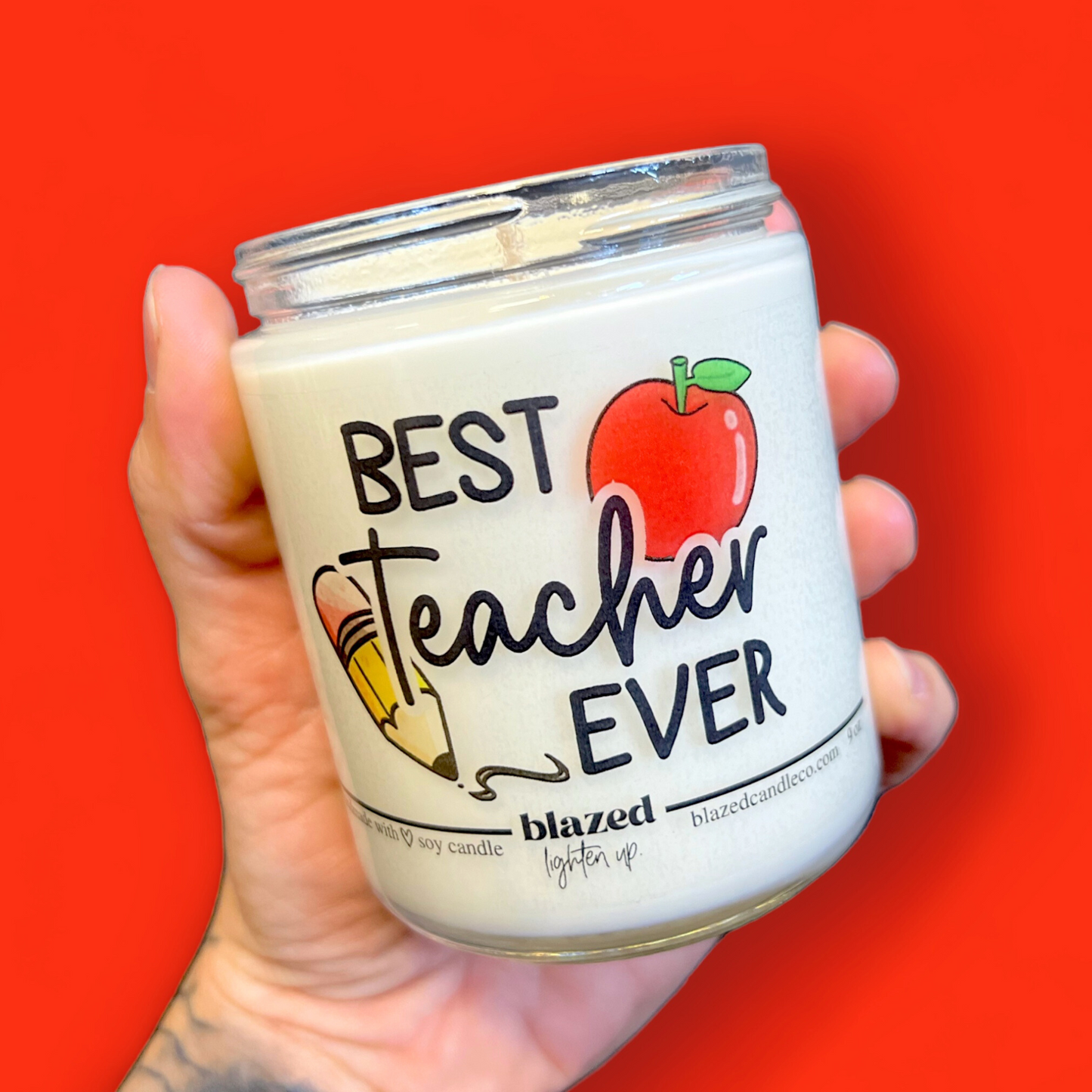 Best Teacher Ever Candle