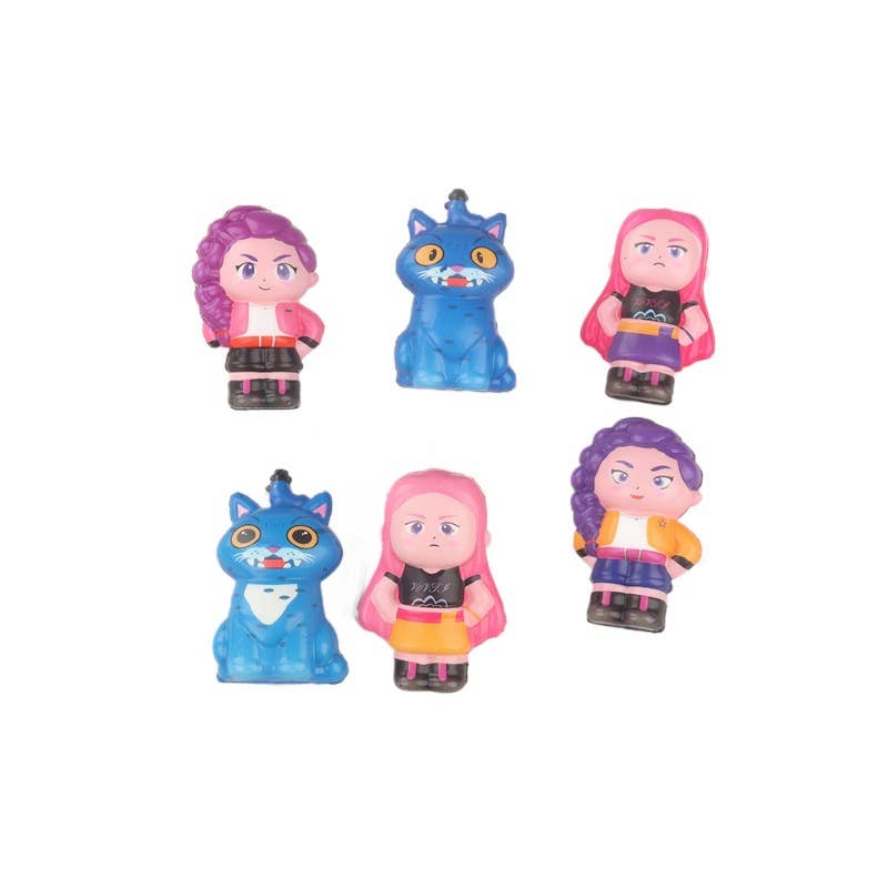 K-Pop Demon Hunters Slow Rebound Squishy Stress Relief Toy