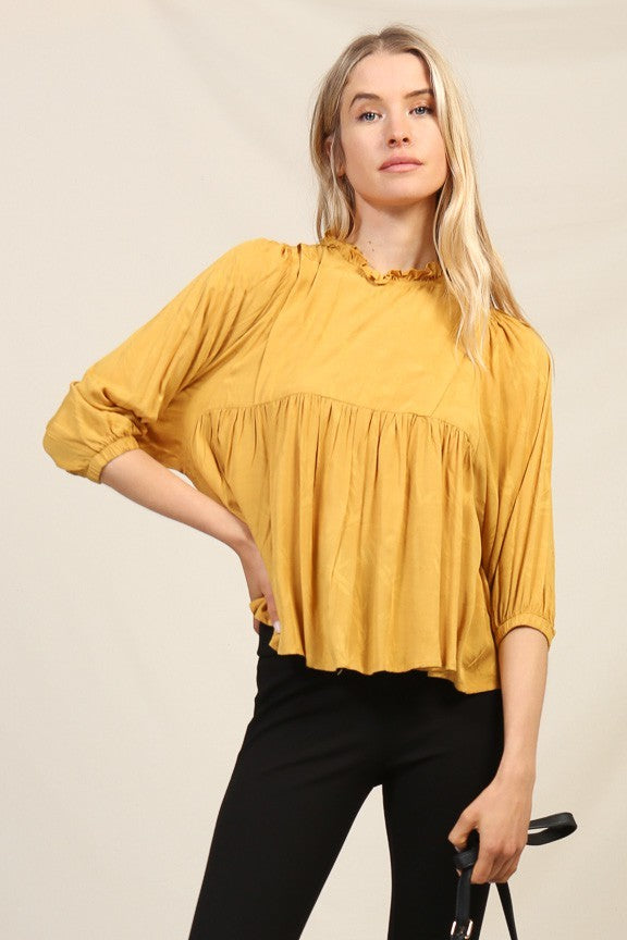 Boho Jacquard Blouse|8053