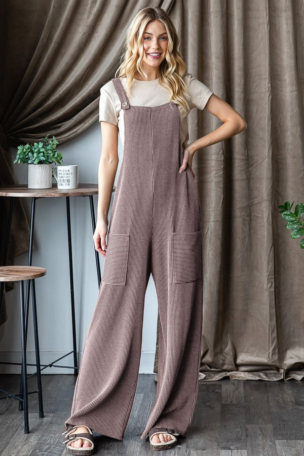 Ribbed Jumpsuit|5585