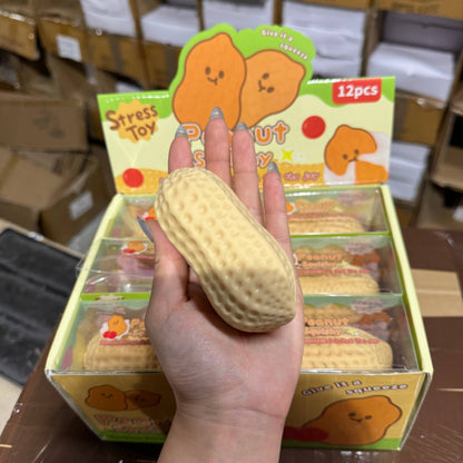 Crackling Crunchy Large Peanut Squishy | A208B