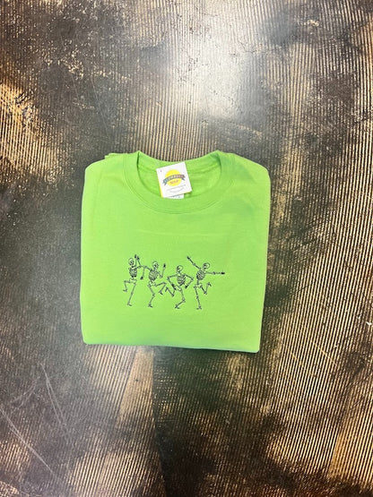 Dancing Skeletons Crewneck|7965