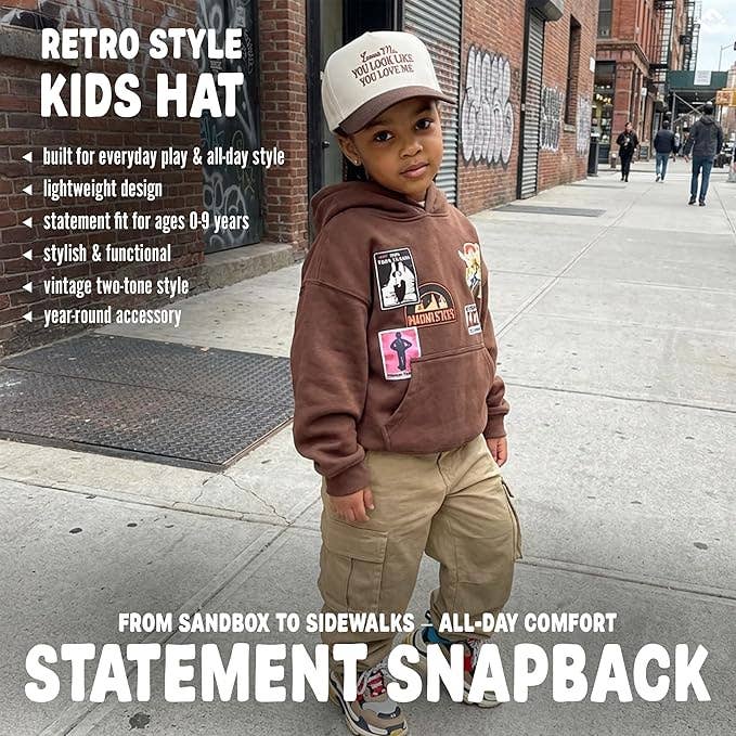 Kid/Baby 2-Tone Cap: Exuse Me, You Look Like You Love me