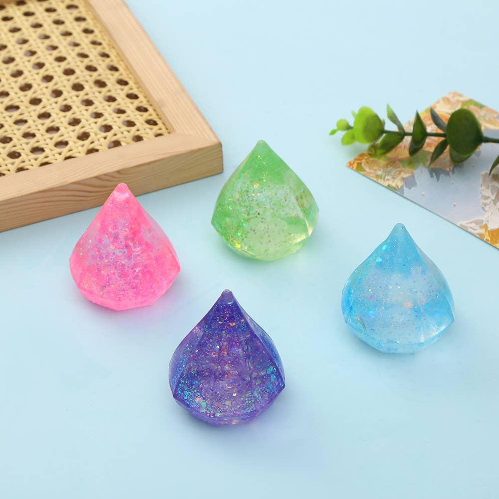 Glitter diamond Squishy Squeeze Toy Fidget Toy