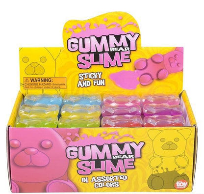 3.25" GUMMY BEAR SLIME LLB Slime & Putty