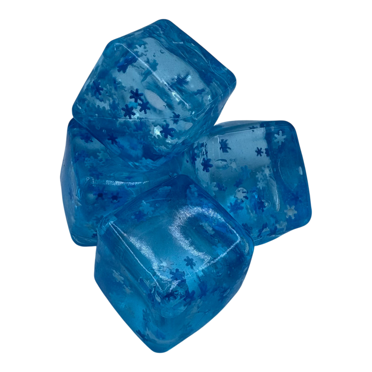 Crystal Squishy Stretch Snowflake Cubes