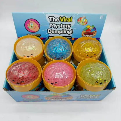 Mystery Squishy Dumpling Shape Glitter Sensory Fidget Toy