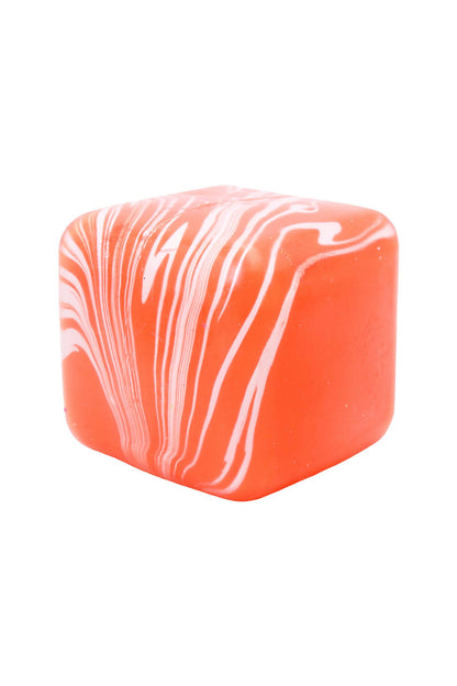 Marbled Cube Putty Filled Squishy - 12 Pcs
