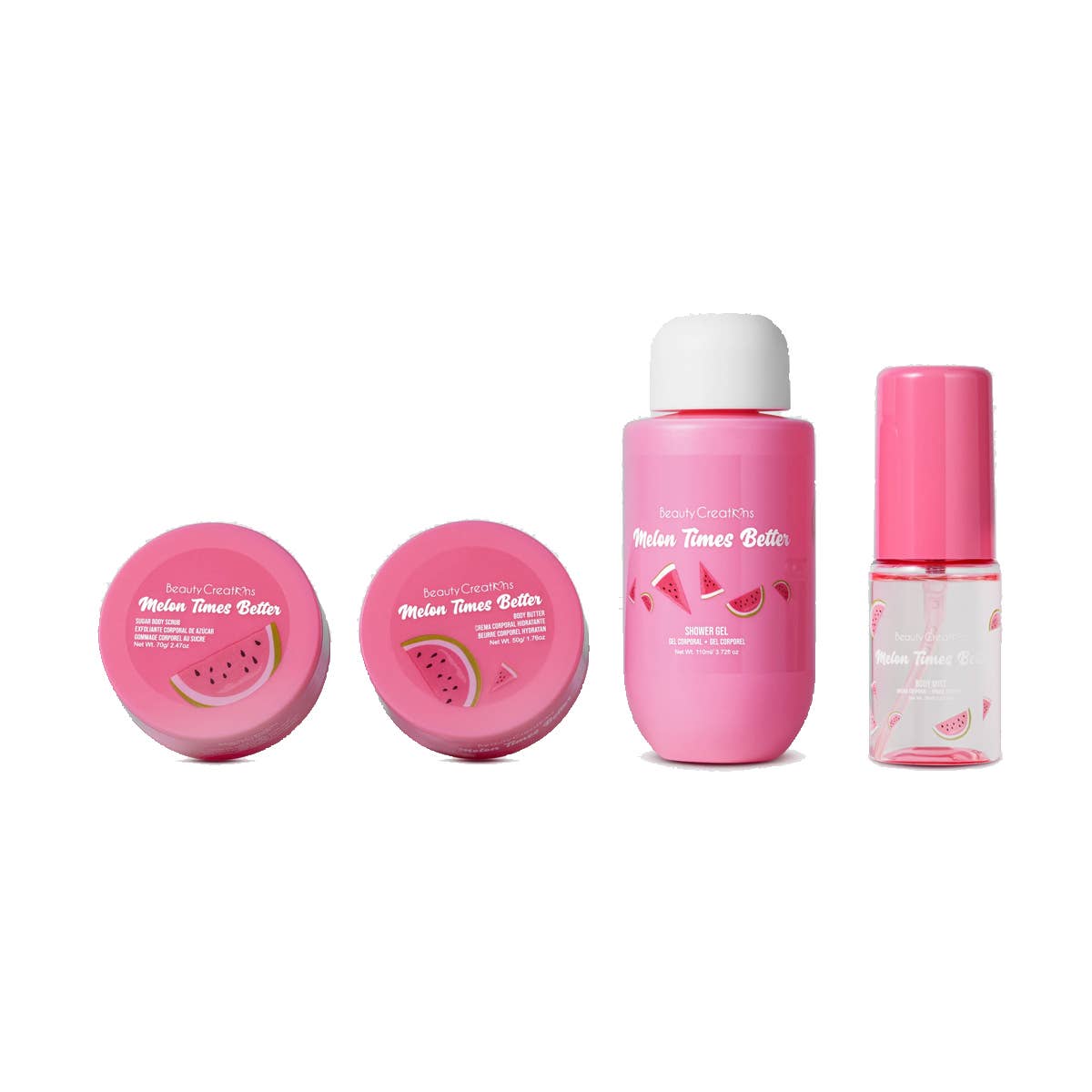 Beauty Creations SD-TB4 Watermelon Mini Body Care Kit - 3Set