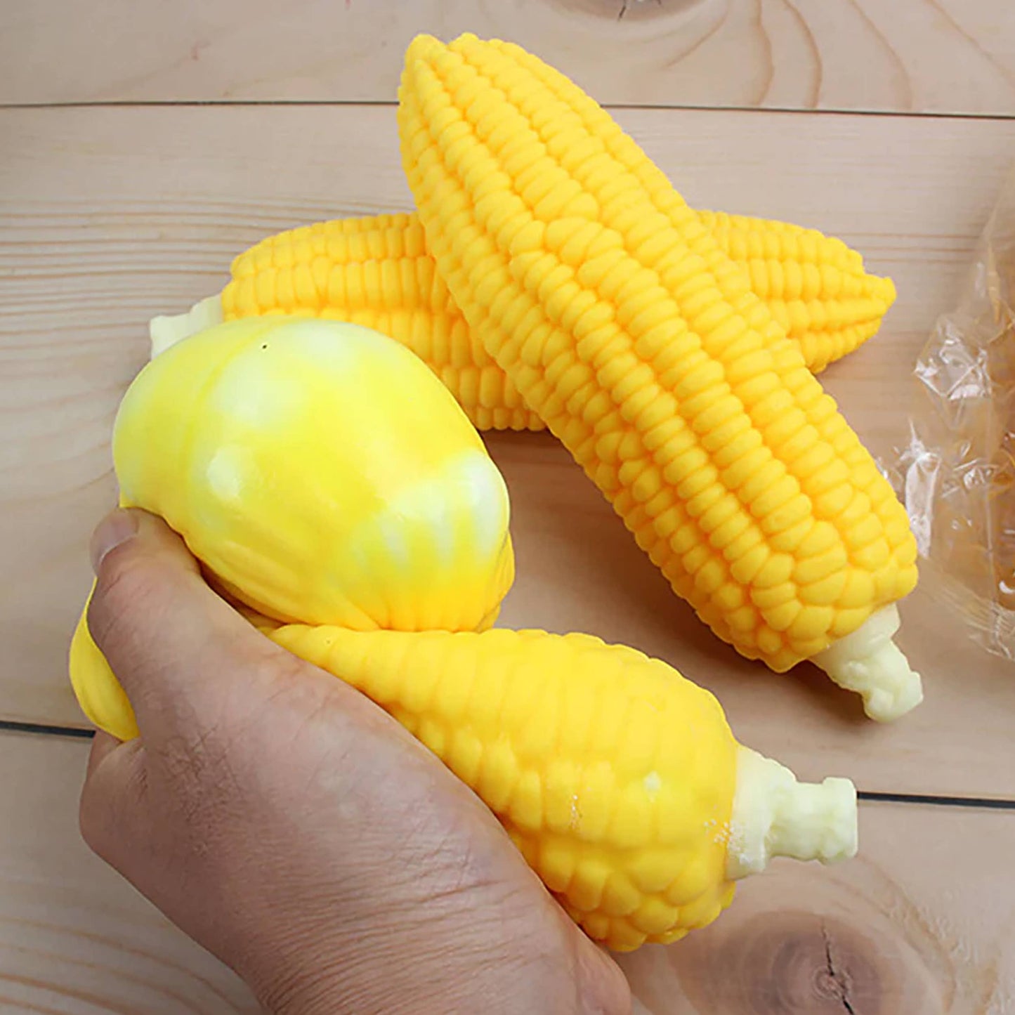 Corn Squishy Fidget Toy – Stretchy Stress Relief
