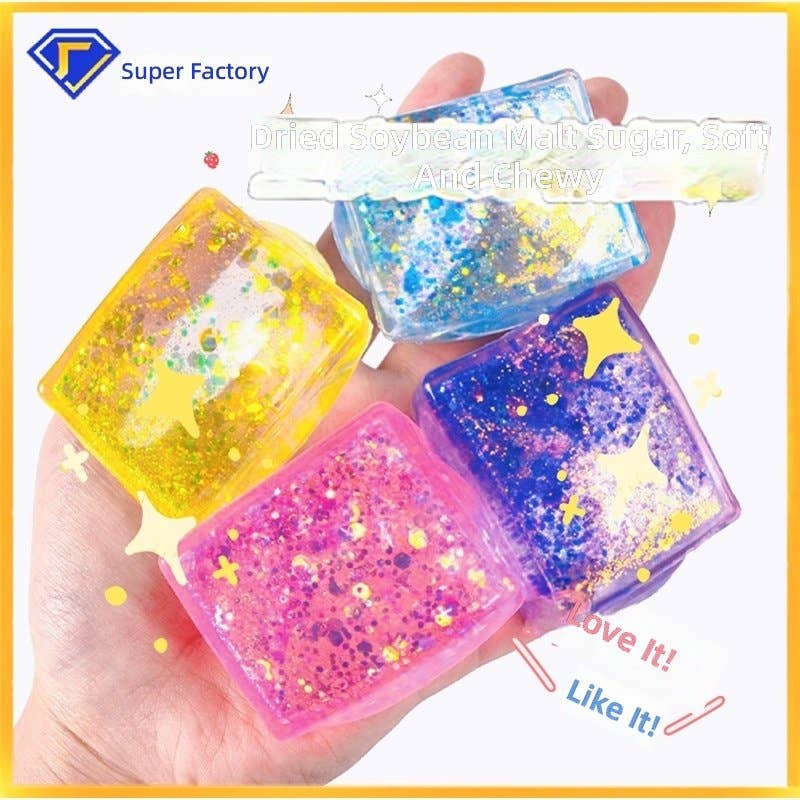 Slow Rebound Stress Relief Cube Toy For Adults And Kids