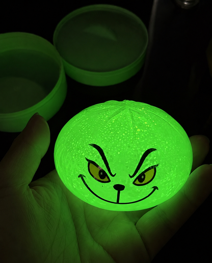 The Viral Dumpling - Grinch  GLOW in the Dark Edition