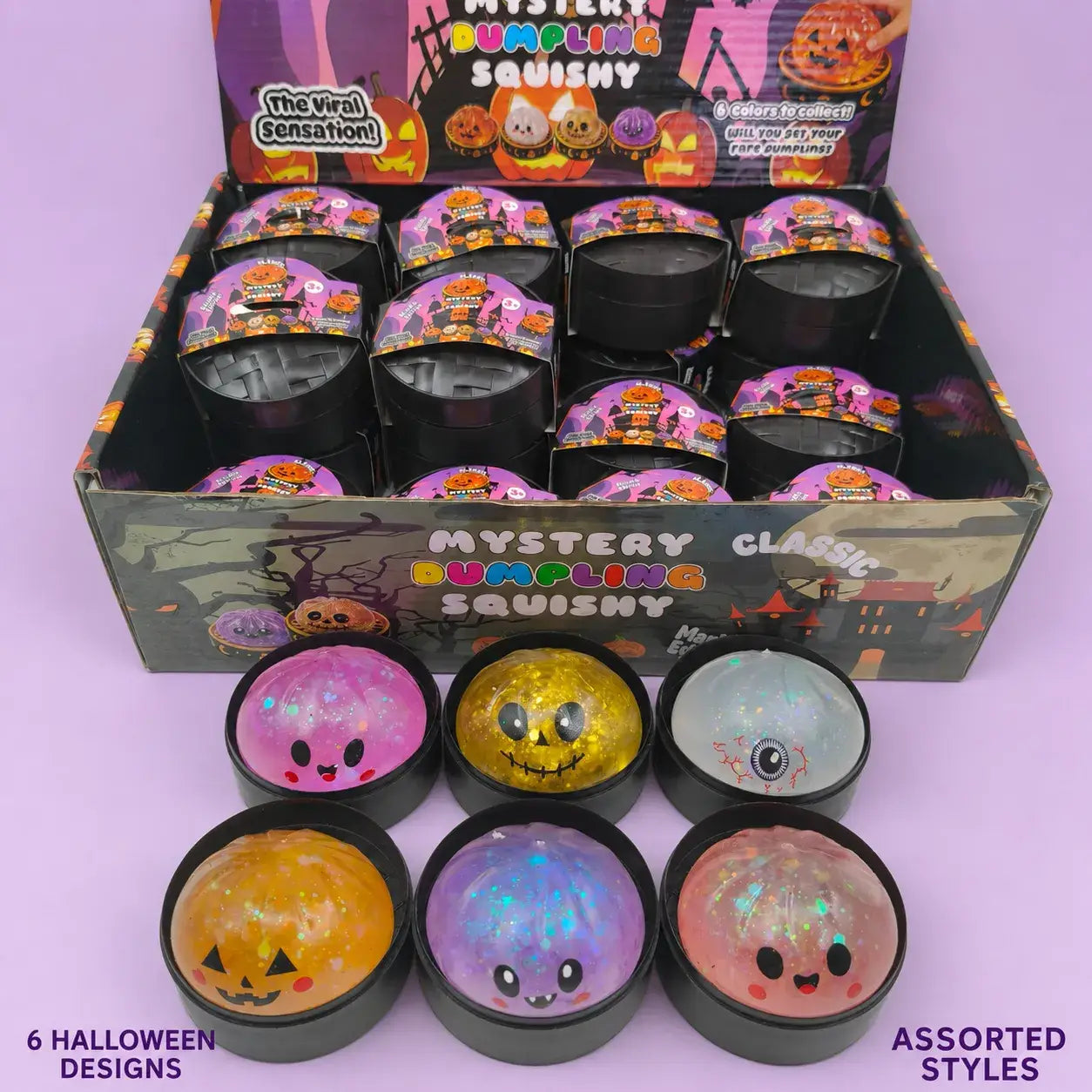 5.5cm Mini Halloween Bao Squishies