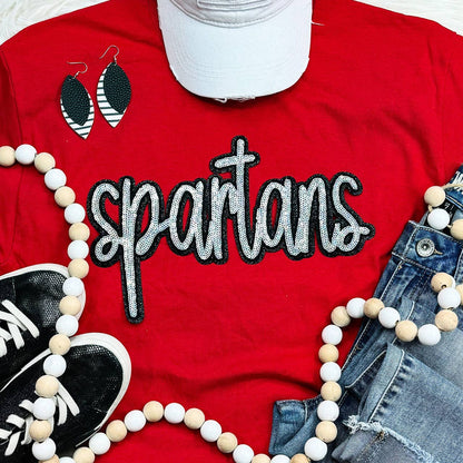 Spartans Sequin Patch