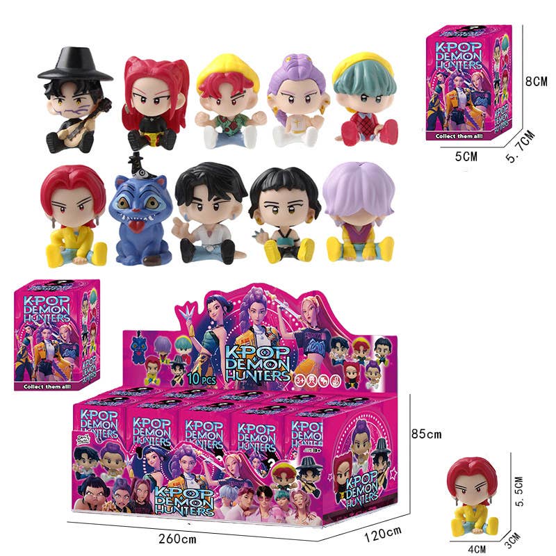 KDH K-pop inspired cute character dolls blind box-10unit