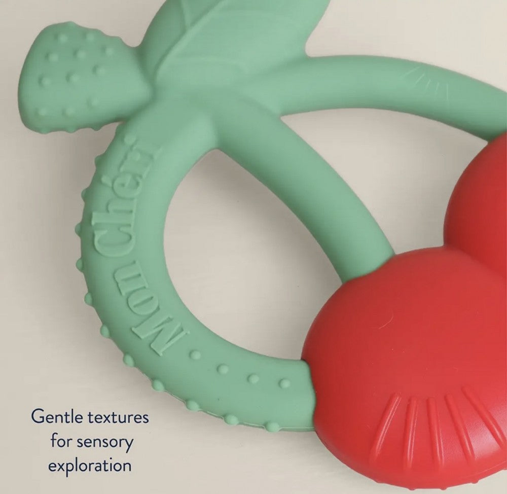 ITSY SHAKE CHERRIES TEETHER RATTLE|9360