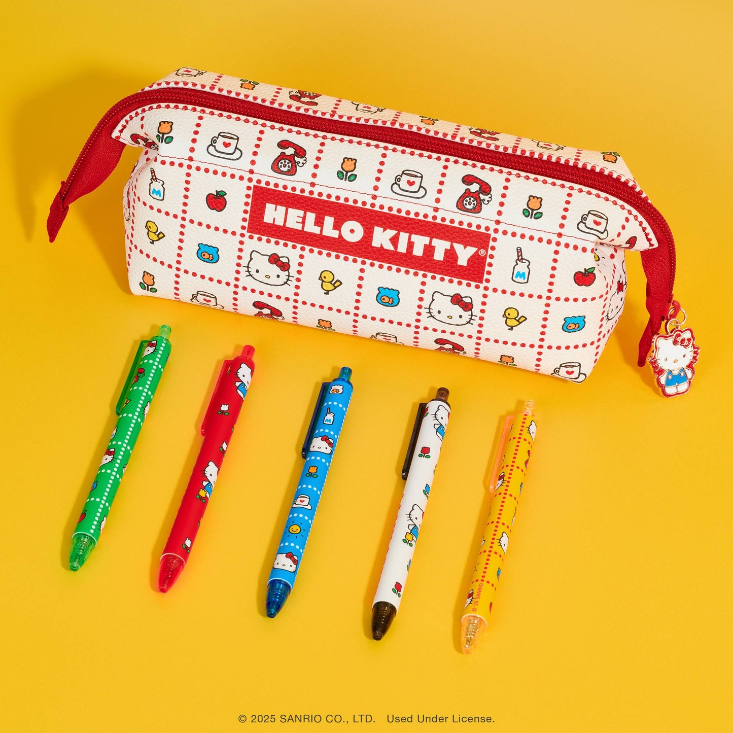 Retro Hello Kitty Soft-Touch Gel Pen Set