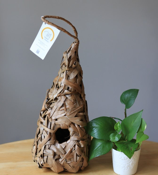 Coconut Leaf Bird House|9217
