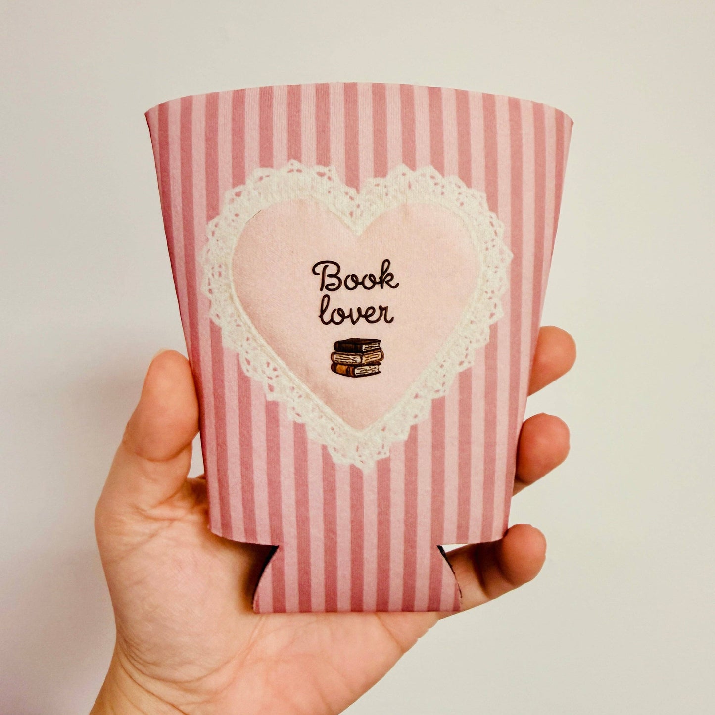 Iced Coffee Sleeve, Book Lover