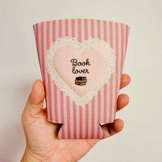Iced Coffee Sleeve, Book Lover