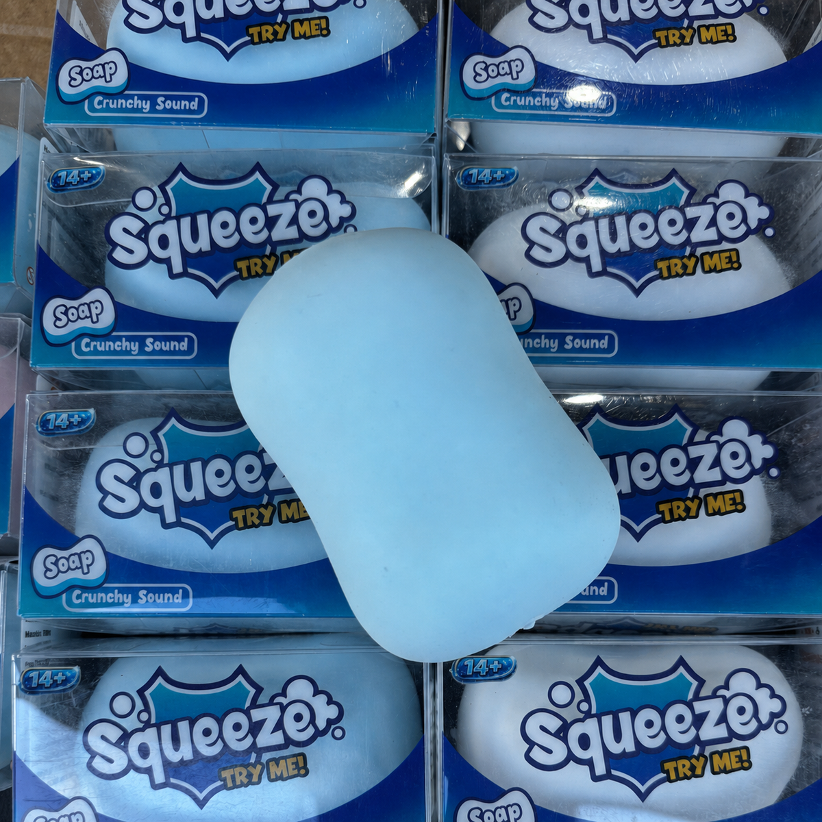Crunchy Block Soap Squishy Stress Toy