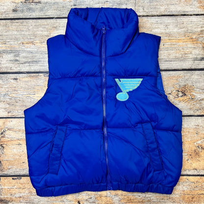 Blues Royal Puffer Vest|8102