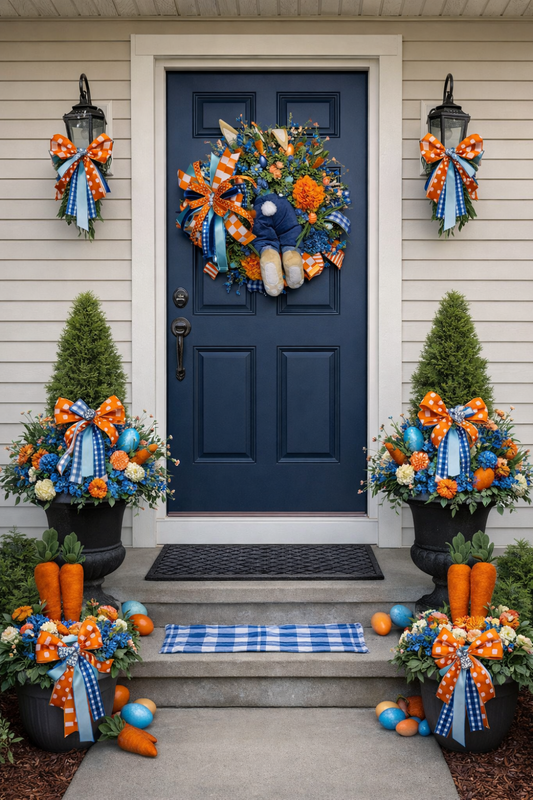 PETER RABBIT DLX WREATH|9000