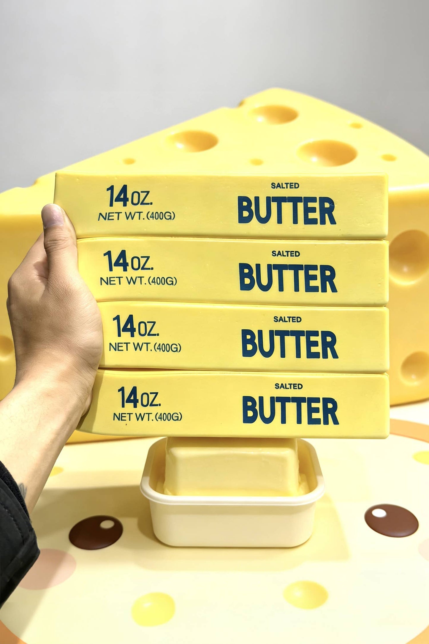 LDC 14oz Butter Relieve Pressure Squishy Toy