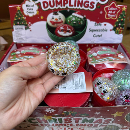 WRAPPED 3-in-1 Mini SS Reindeer Dumpling 12/pk | A036