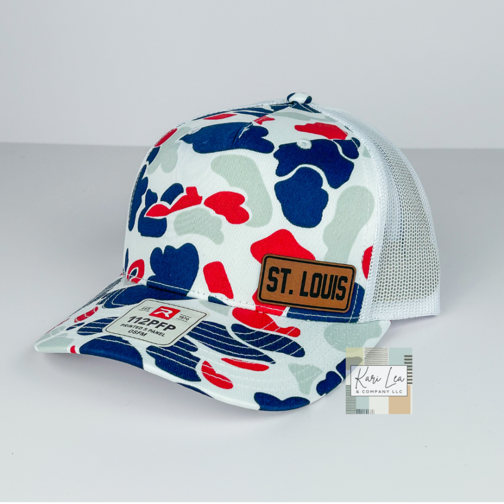 Americana Camo/White 112 - ST. LOUIS Rawhide|9050